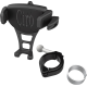 Ciro Phone Holder - Constrictor - Black - Black 1-1/8" | 1-1/4" Handlebar Mount - 0636-0575 50355
